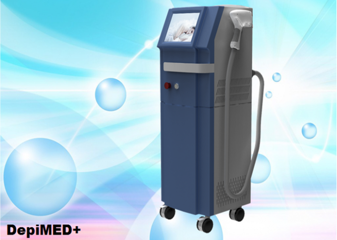 Attrezzatura verticale di depilazione del laser a diodi 808nm con sig.ra 10 - 1500 Pulse Duration
