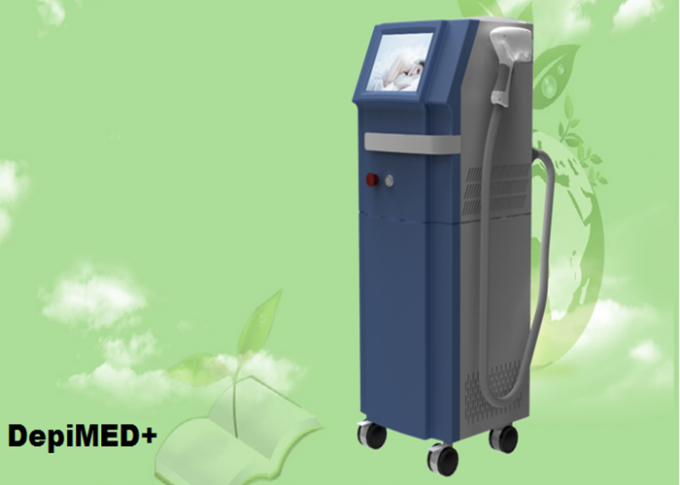 Macchina verticale 100J/cm 13 x 13mm di depilazione del laser a diodi 808nm di micro Manica
