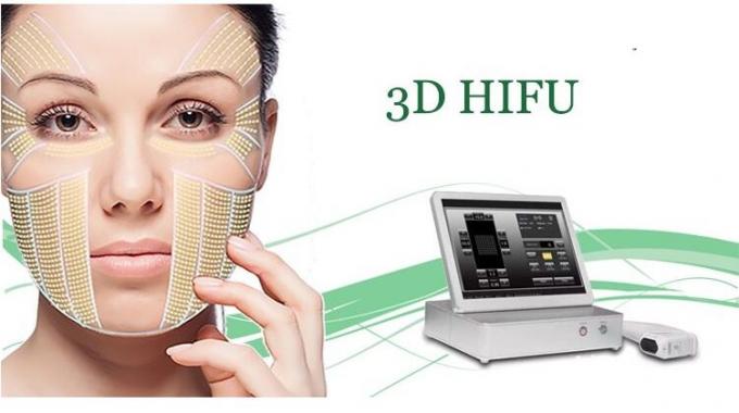 Macchina 44×30×38 cm di bellezza di Hifu dell'anti grinza 2D con il certificato di FDA