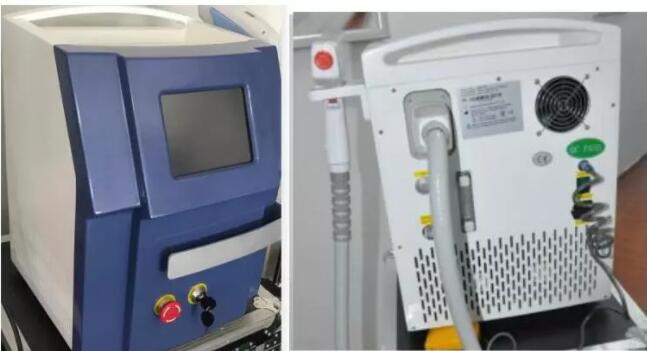 Macchine di rimozione del tatuaggio del laser del ND commutata Q Yag del portatile dimensione di punto di 8mm - di 2