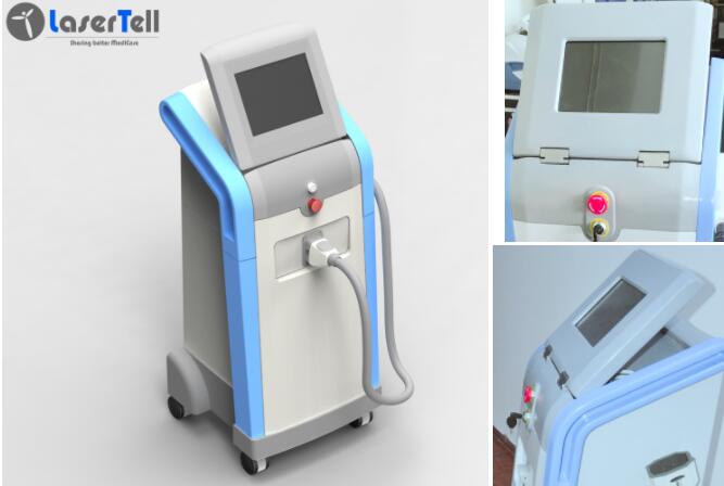 Macchina tripla 1 del laser di IPL del diodo di lunghezza d'onda - trattamento accurato di frequenza 10Hz