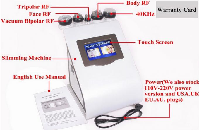 5 in 1 attrezzatura a macchina di bellezza di cavitazione di cura di pelle del laser di Lipo di bellezza per il fronte di corpo delle donne